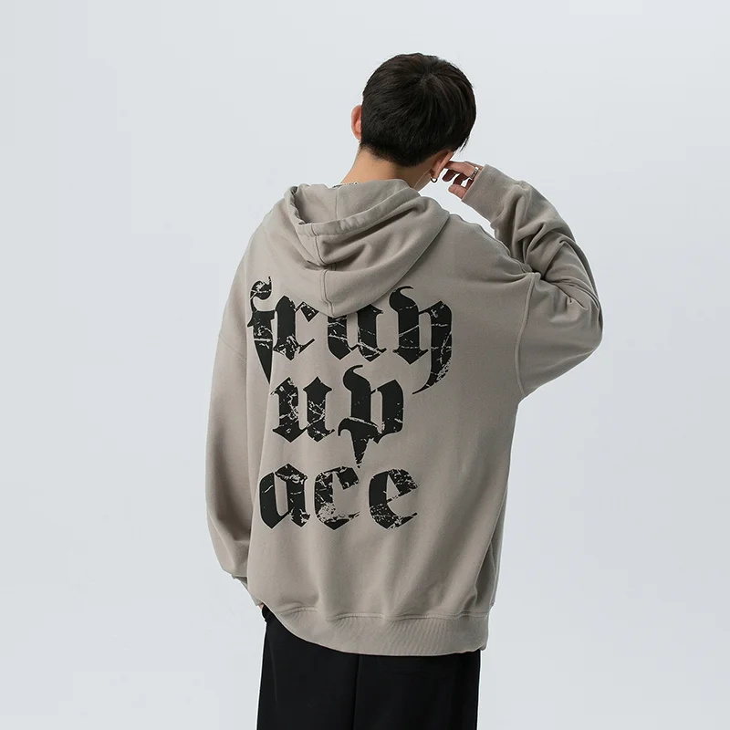 

YOYOO new men clothing oversized hoodie men's hoodie casual loose sweatshirts man hoodies men's sweatshirt man