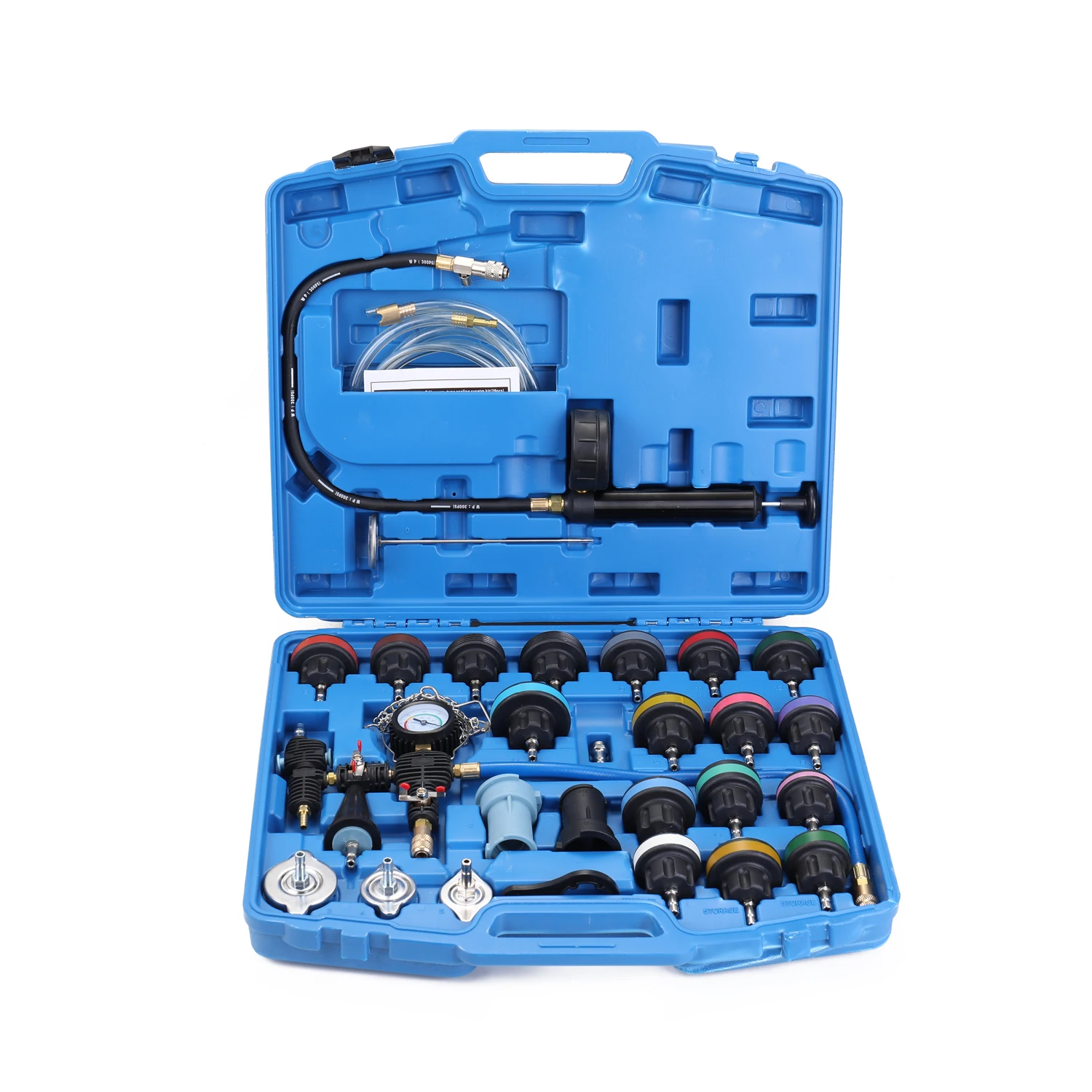 28 шт. универсальный автомобильный радиатор Давление датчик Тесты er вакуумный