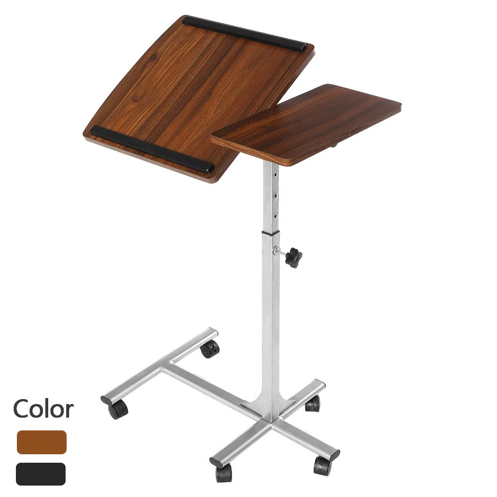 

Складной компьютерный стол Douxlife, 64*40 см регулируемый по высоте портативный стол для ноутбука, вращающийся столик для кровати, можно поднять,...