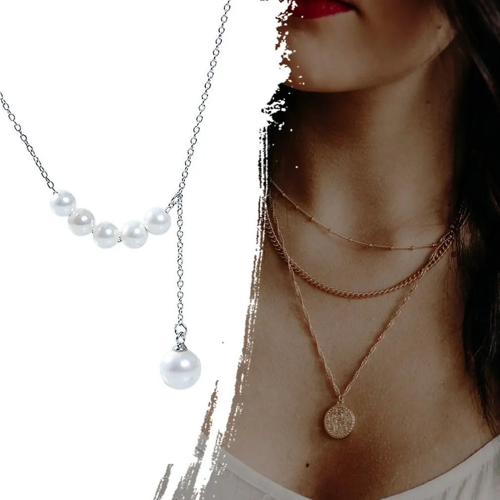 S925 Silver Pearl Necklace Hypoallergenic Female Custom Jewelry Birthday Gifts For Women |