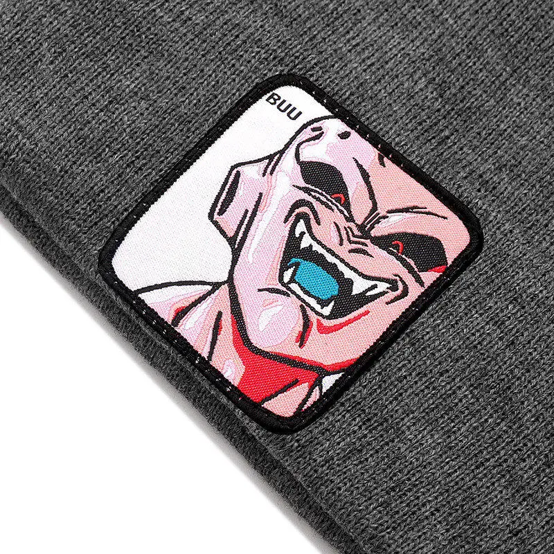 

MAJIN BUU Beanie High Quality Cotton Casual Beanies for Men Women Warm Knitted Winter Hat Fashion Solid Unisex Cap