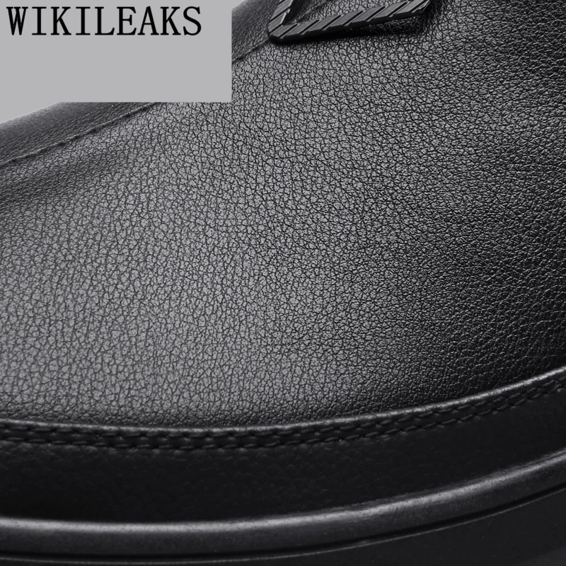 

loafers leather shoes men black mens casual shoes hot sale men shoes luxury brand fashion zapatos de hombre casuales cuero calza