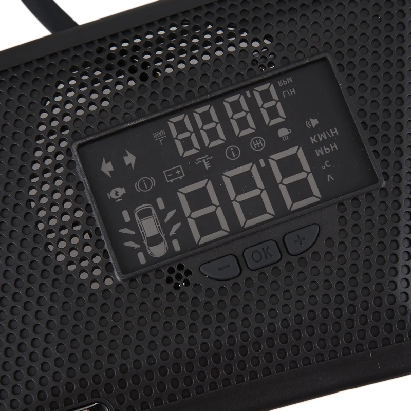 

Car Head Up Display HUD for Jeep Grand Commander 2018 2019 HD Projector Screen Overspeed Alert Alarm Detector