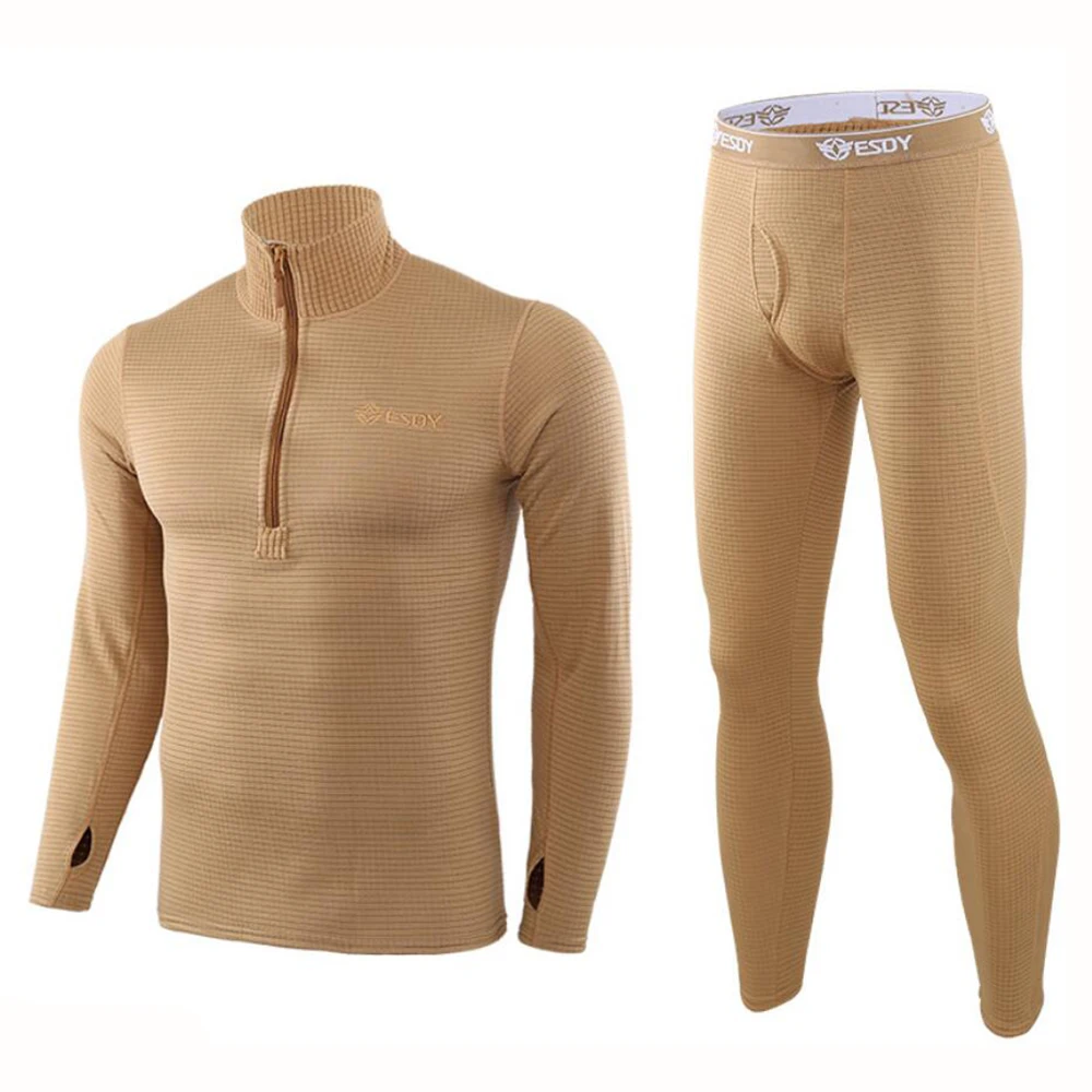 Комплект термобелья ESDY для мужчин мотоциклетный Быстросохнущий