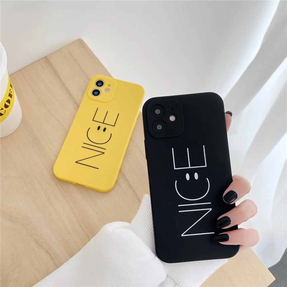 

Funny Cute Nice Case For Iphone 12 11 Pro Max X Xr Xs Unique Soft Silicone Touch Skin Tpu Shockproof For 7 8 Plus Se 2020 Cover