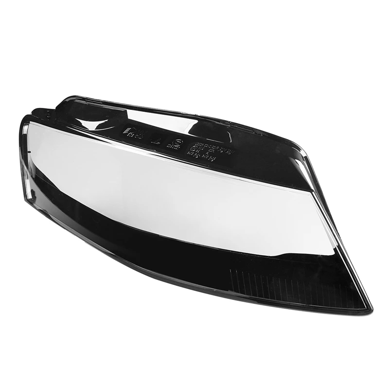 

1Pair Front Left&Right Car Headlight Lens Light Cover For A4 B8 2008-2012