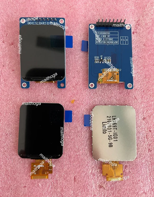 IPS 1 69 дюймов 12P/8P/10P SPI TFT ЖК-дисплей цветной экран (плата/без платы) ST7789 контроллер