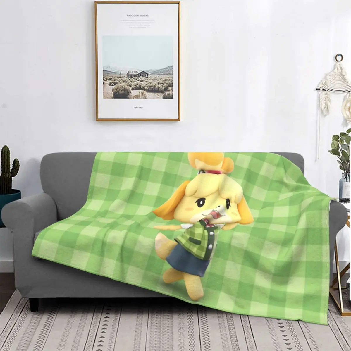 

Портативные теплые пледы Изабель с имитацией животных, для путешествий