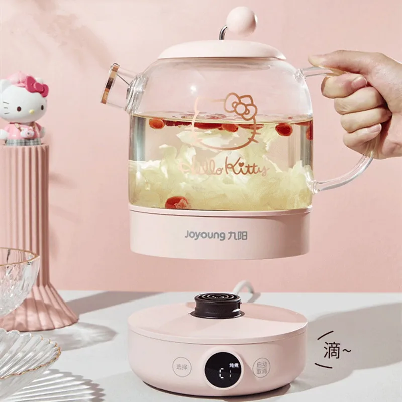 Электрический чайник Joyoung 220 В 0 8 л с кастрюлей Hello Kitty | Бытовая техника