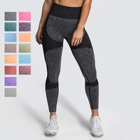 workout leggings yoga pants trousers women black new fashion sport ruched seamless pantalon mallas mujer leggins running tights