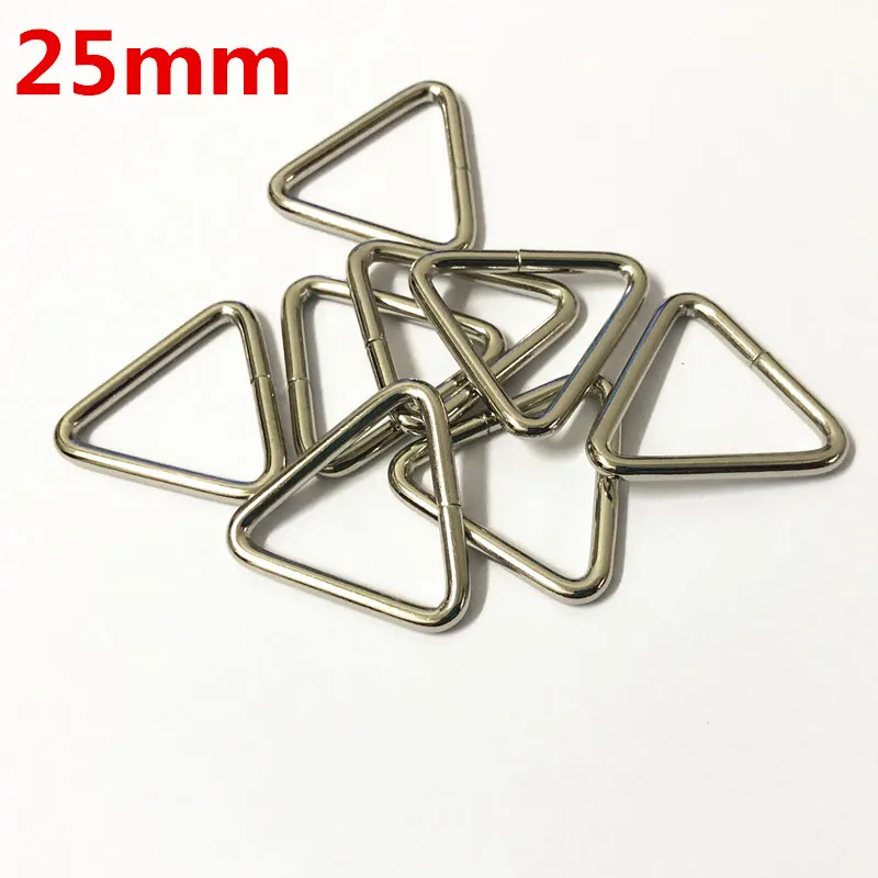 30 шт. металлическая тесьма треугольники форма пряжки слайдер Регулировка для