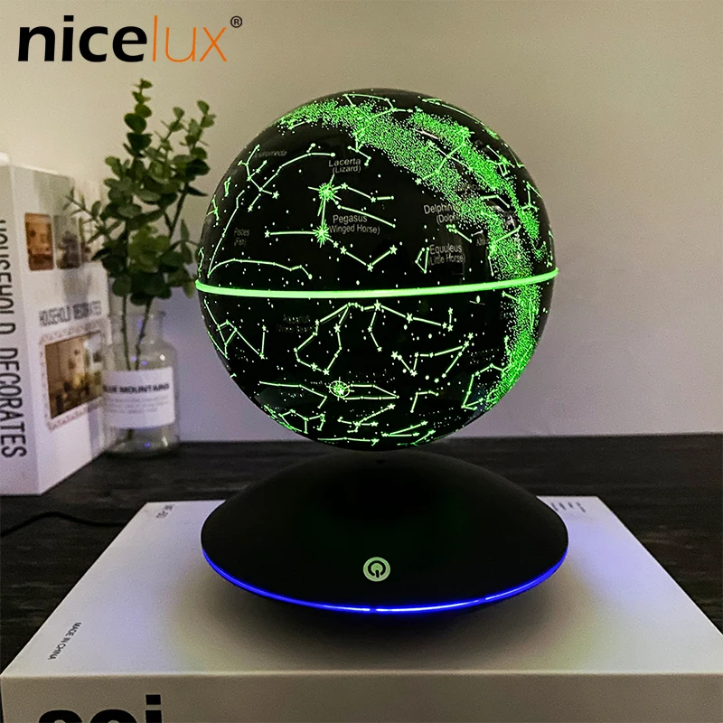 Электронный светильник с магнитной левитацией и цветными созвездиями|Ночники| |