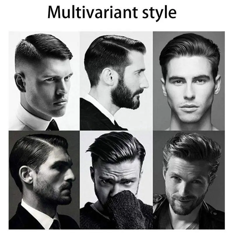 

Beard Template Right-angle Comb Men's Retro Back Head Comb Insert Double-sided Artifact Salon Comb Oil Style Comb Hair Text A2U6