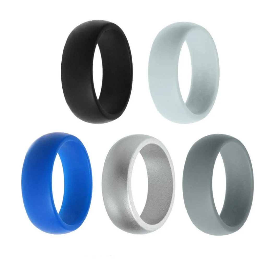 6 12 Размер Гипоаллергенное для кроссфита гибкие резиновые кольца 8 мм пищевой