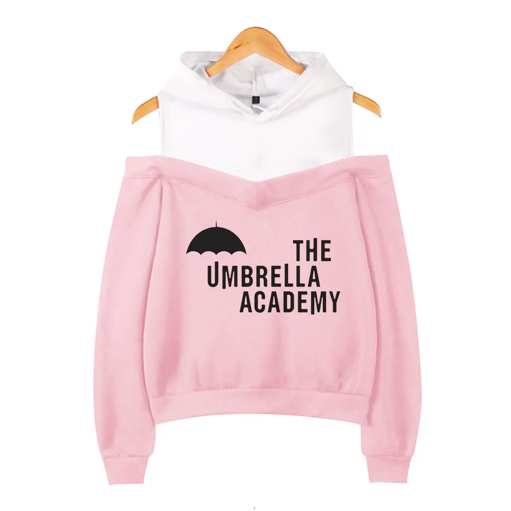 

The Umbrella Academy Women hoodie Off-shoulder Sweatshirts Kpop Fashion Women Sweatshirts Pullovers Harajuku girl's Clothes