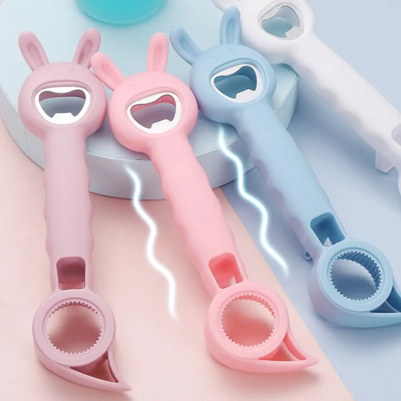 

Cute Wine Bottle Opener Multi-Purpose Beverage Beer Bottle Cans Opener Soda Bottle Opener for Home Kitchen Bar Supplies