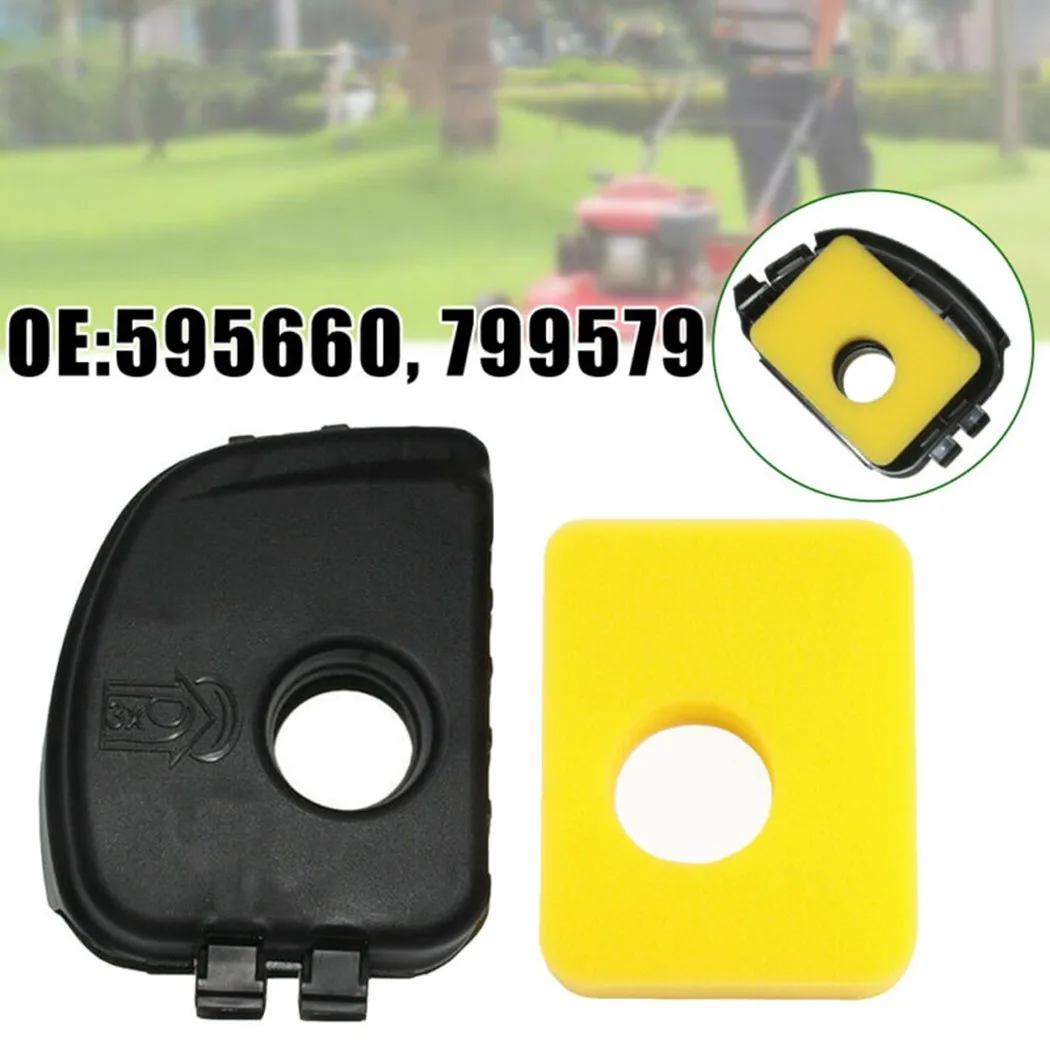 

2Pcs Air Filter Cover And Foam Filter Fits For 08P500 09P600 09P700 Series Engines Replacement 595660 799579 Numbers Brand New