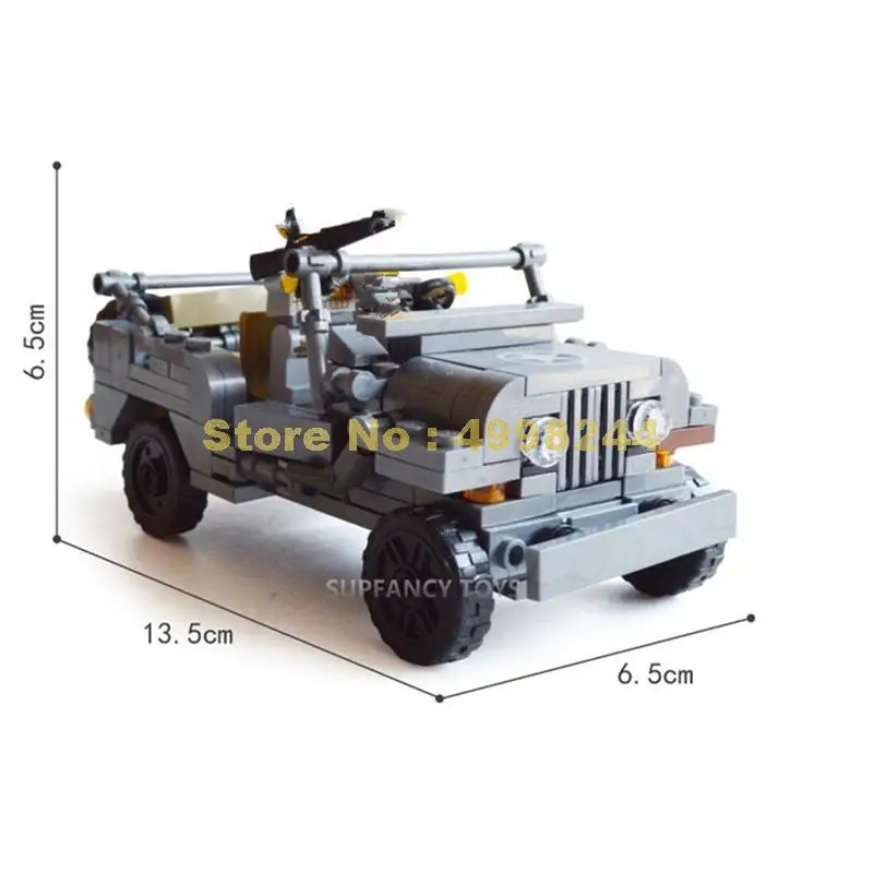 199 шт. Детский конструктор Вторая мировая война|Блочные конструкторы| |