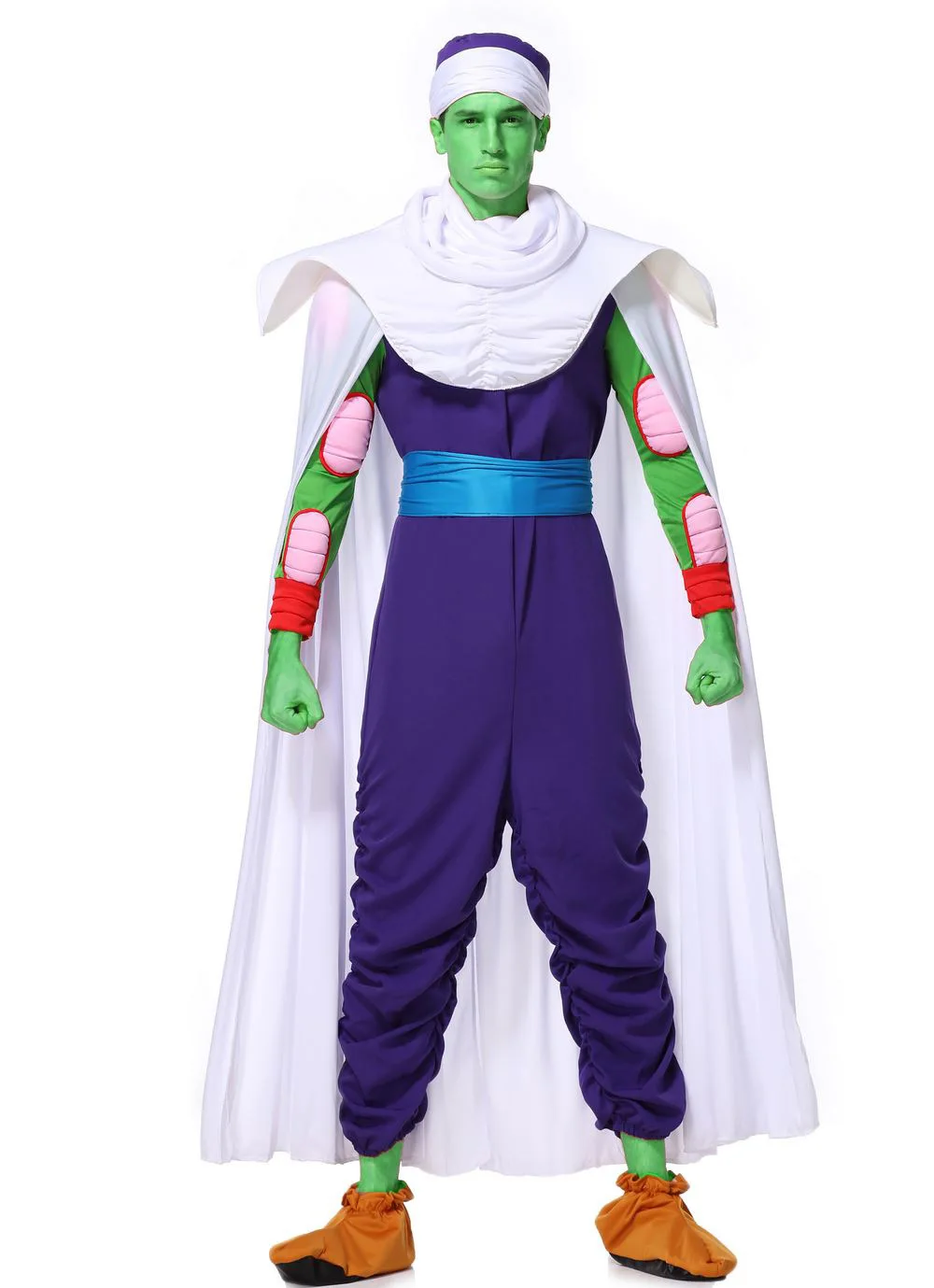 Аниме Dragon Ball Z Мастер Роши косплей костюм Piccolo комбинезоны маскарадная форма для