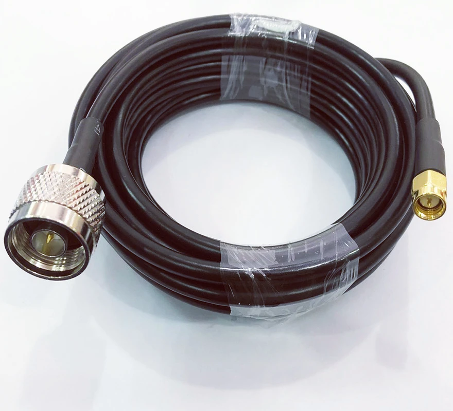 

10PCS 3g 4g antenna repeater Extension Cable RG58 Coaxial Cable SMA male to N male connector RF Adapter 50ohm 100CM cable