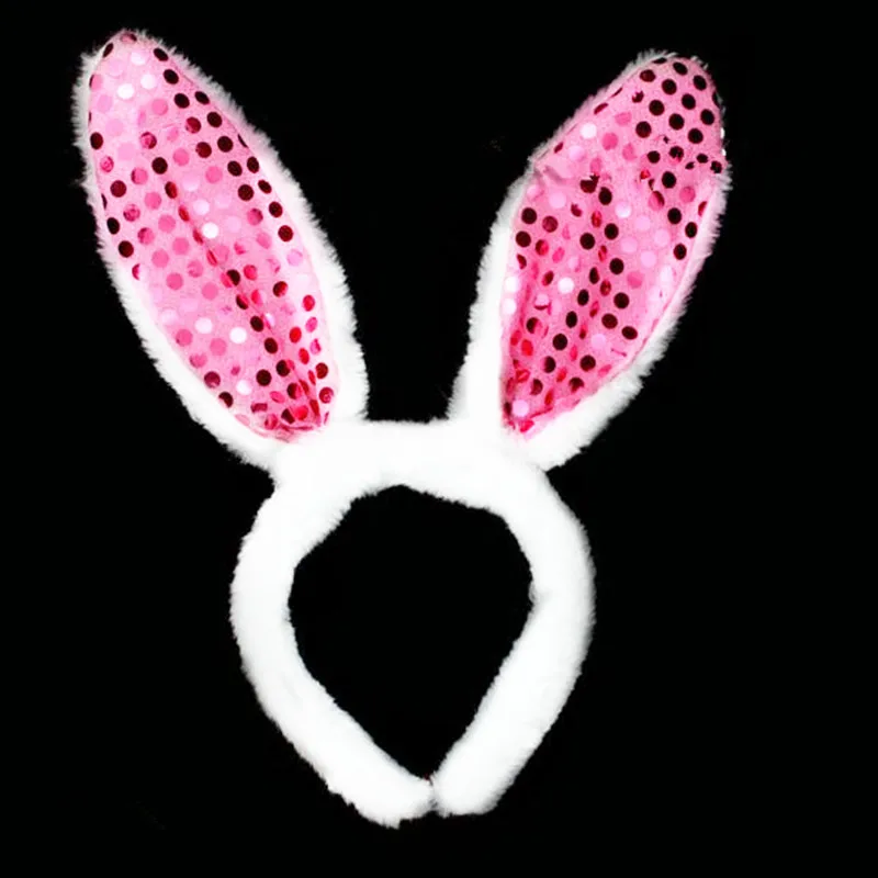Сексуальные женские ободок с заячьими ушами для взрослых Косплей Пасхальная