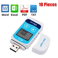 10 шт./лот RC-5 USB Регистратор данных о температуре Высокоточный регистратор данных 32000 устройство для считывания точки и измерения температуры