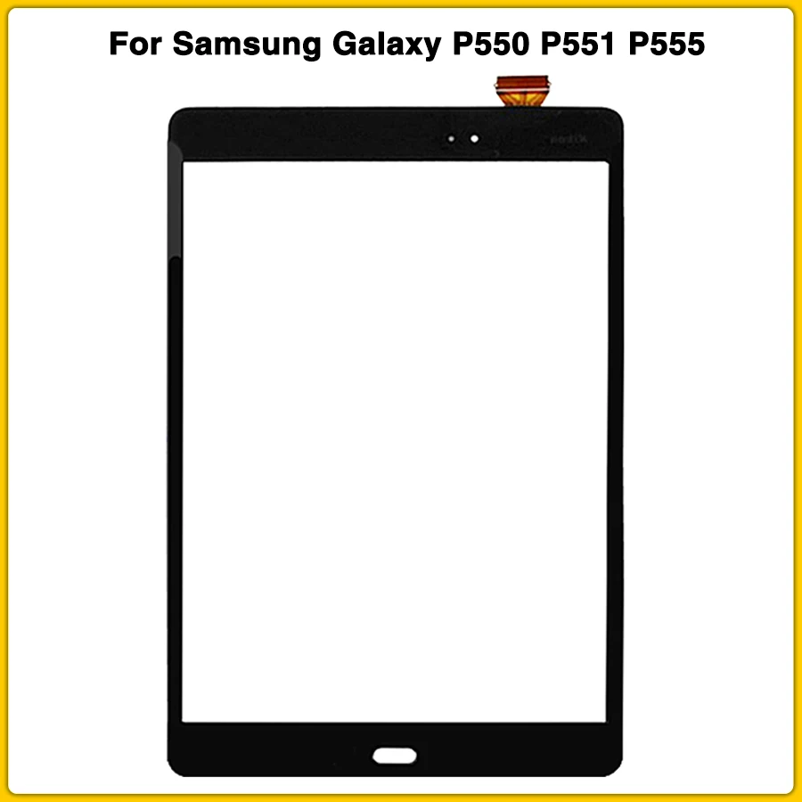 Сенсорный экран для samsung Galaxy Tab A SM-P550 P550 P551 P555 9," сенсорный экран панель дигитайзер сенсор ЖК Переднее стекло