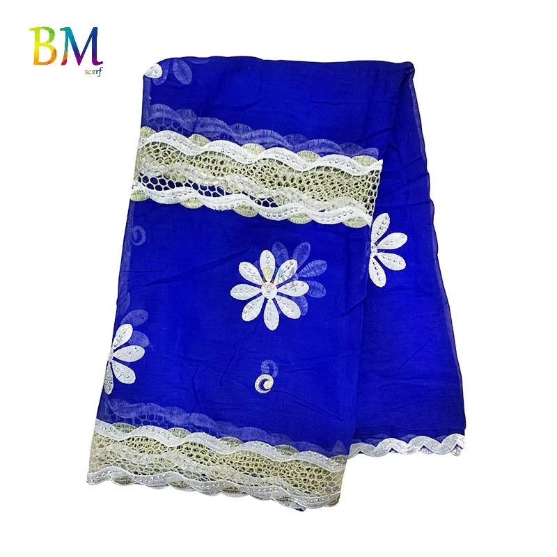 Новинка 2020 африканские мусульманские женские шарфы мягкий хлопковый головной