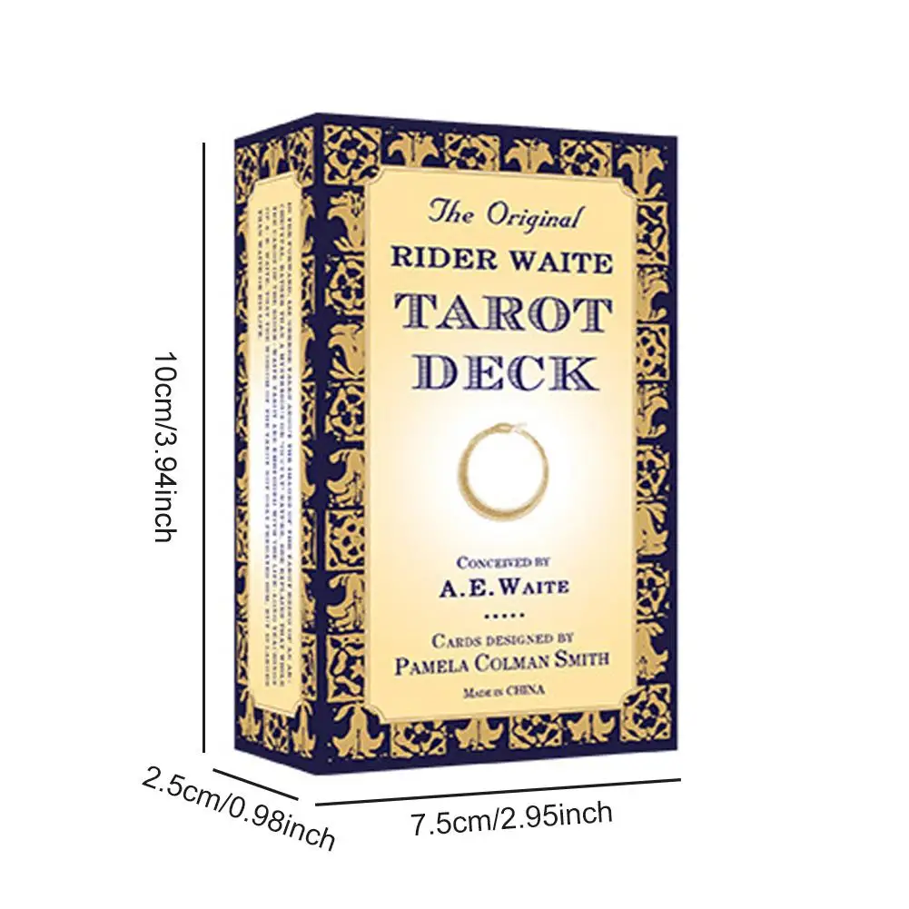 

78pcs Tarot Cards The Original Oracle Tarot Deck Full English Board Games For Party Playing Card Table Game Entertainment