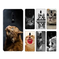 lovely cat case for redmi note 7 8 8t 9s cover for redmi note 9 10 pro max 10s 6 5 9t transparent printing coque