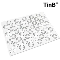 macaron silicone pad high temperature baking tools household oven bakeware cookie pad biscuits dissolved bean roasting mat