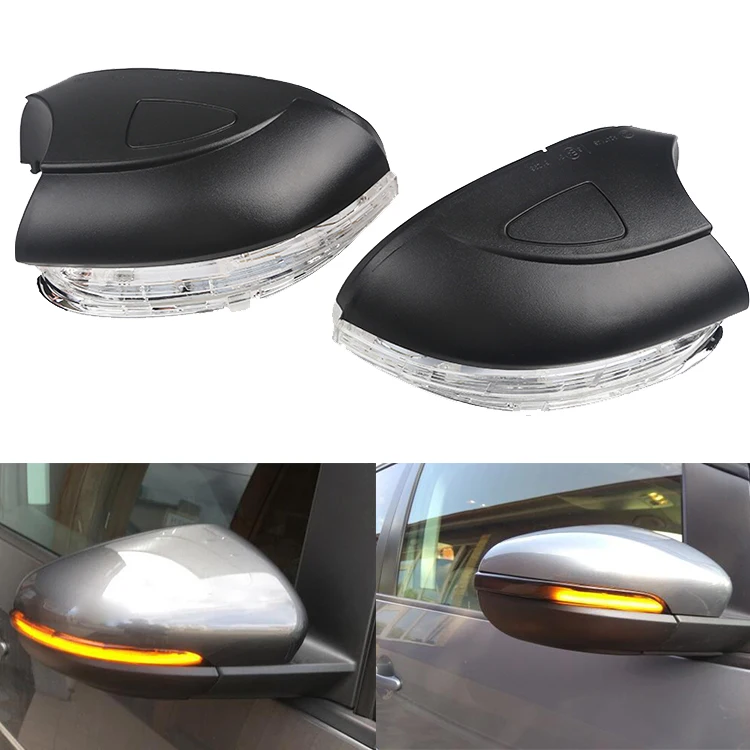 

Динамический светодиодный водонепроницаемый индикатор для VW Golf Mk6 Gti 6, Автомобильный светодиодный зеркальный светильник для VW VI R20 Touran, 2 шт.