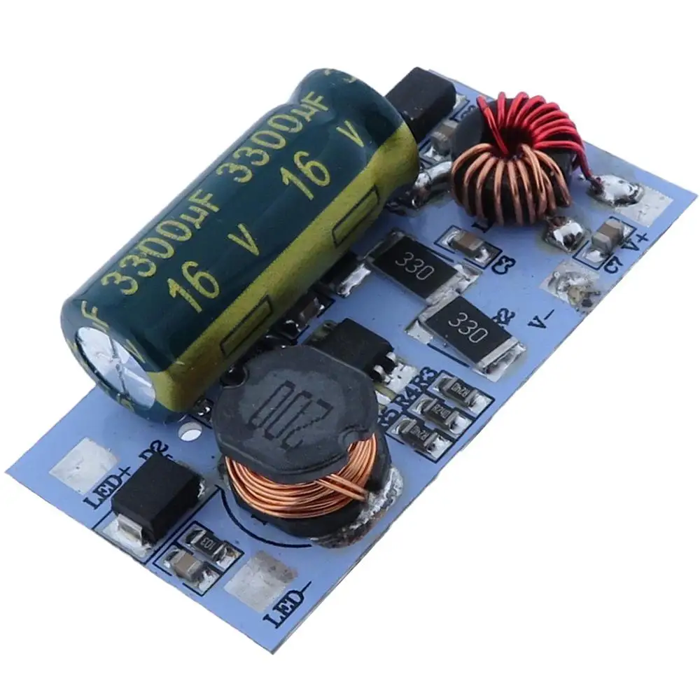 24 Вт H1 H3 H7 H11 9005 9006 Светодиодный драйвер для автомобильных фар EMC CANBUS DC 12 В до 30 в