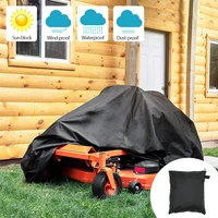 lawn mower cover waterproof garden tractor heavy duty 210d polyester oxford lawn mower cover uv protection outdoor storage devic