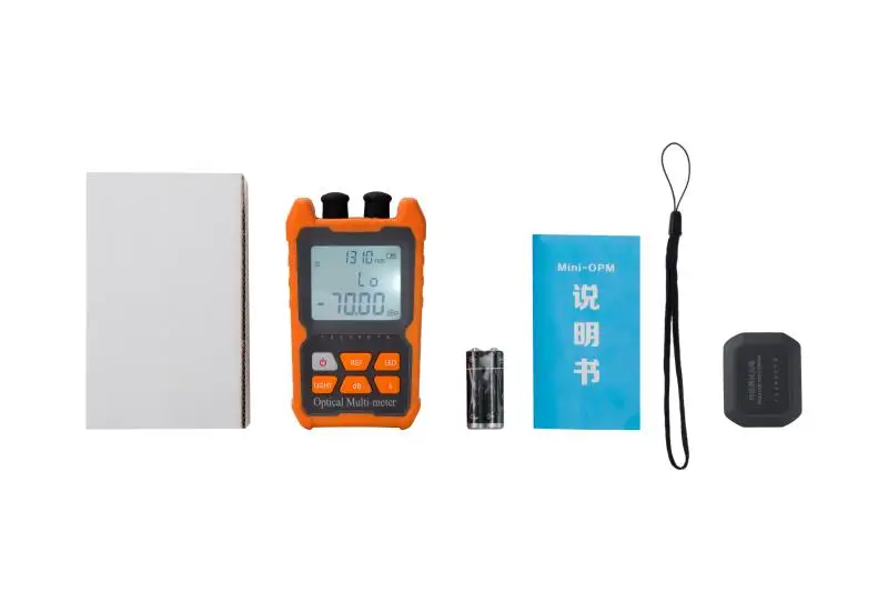 

Mini 4in1 Multifunction VFL Visual Fault Locator Network Cable Test optical fiber tester/Fiber Optical Power Meter 5km 15km