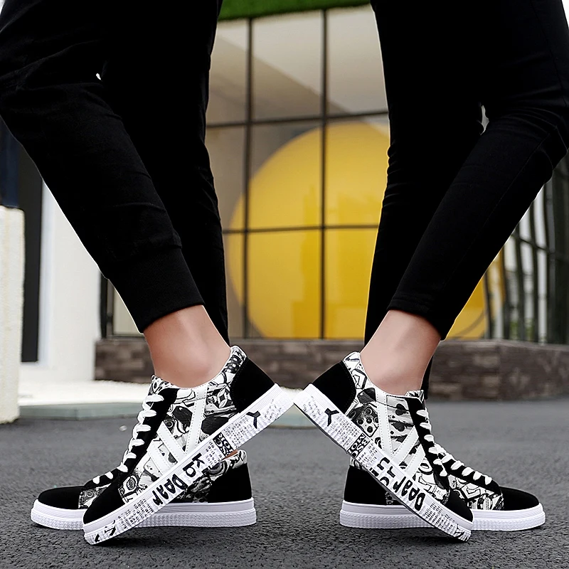 

2021 Summer Woman Sneaker Tenis Feminino White Casual Shoes Lovers Printing Fashion Flat Ladies Vulcanized Zapatos De Mujer