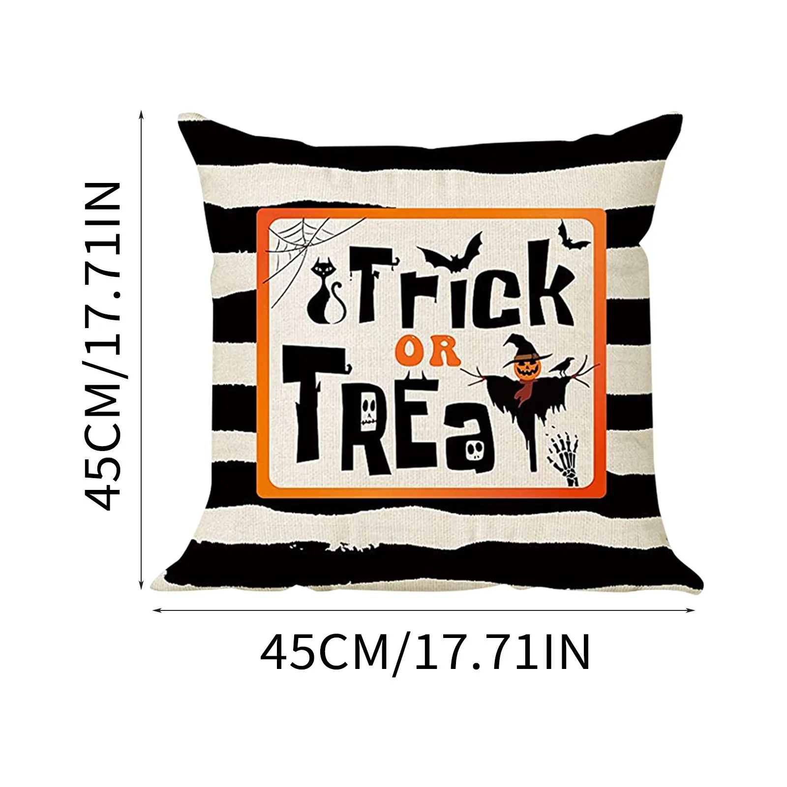 Украшение на Хэллоуин подушки для сна дома тыква летучая мышь технические ужасы
