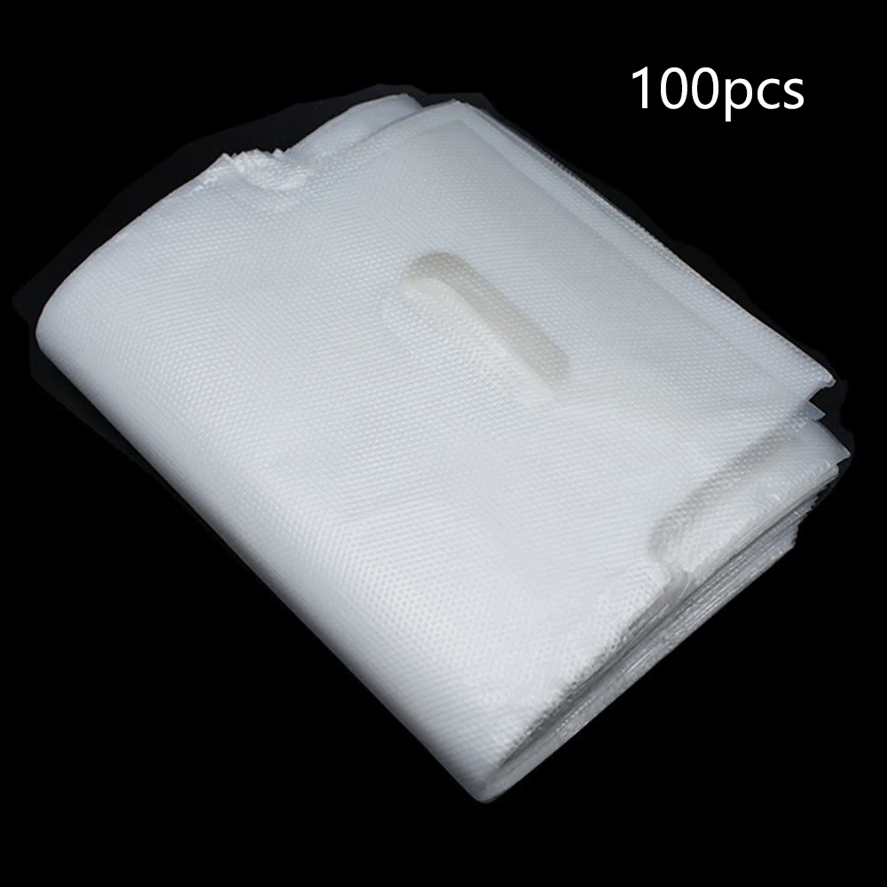 100 шт. пластиковые контейнеры для напитков с ручкой | Дом и сад