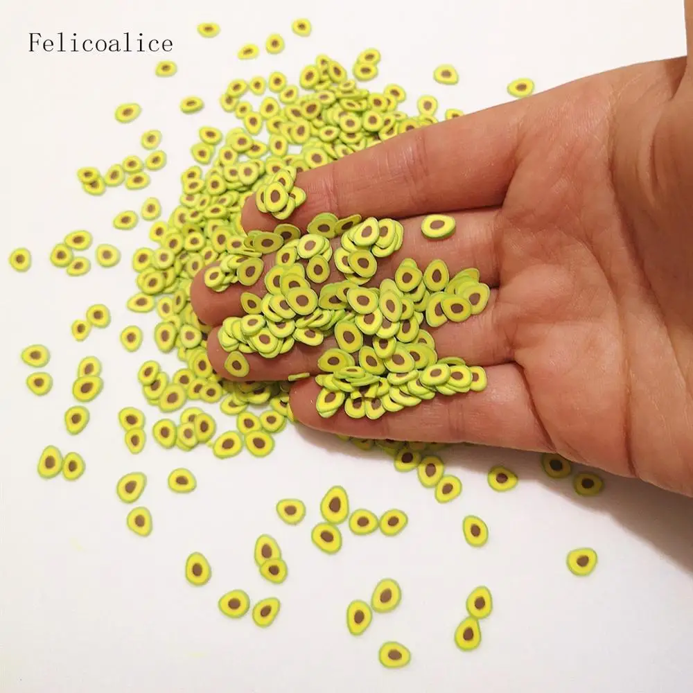 Лидер продаж полимерная глина для украшения ногтей 20 г 5 х7 мм