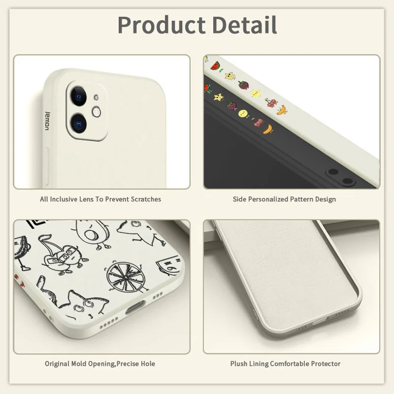 Shockproof Liquid Silicone Case For iPhone 13 12 Pro Max Mini 11 Pro Max X XR XS MAX SE2020 8 7 6 Plus Phone Back Cover Case