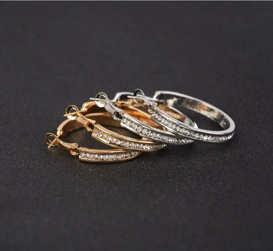 

Earring For American Earrings Shape Pentagram Ear ears Crystal Under Drops Butterfly Fashiongold Chain Wedding Set New Style