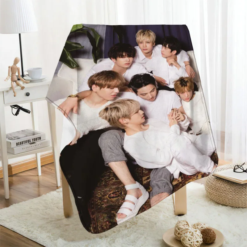 Offerte Musife Custom Got7 Coperta Di Flanella Progetta La Tua Coperta Coperte Di Flanella Per Divano Dropshipping Fai Da Te