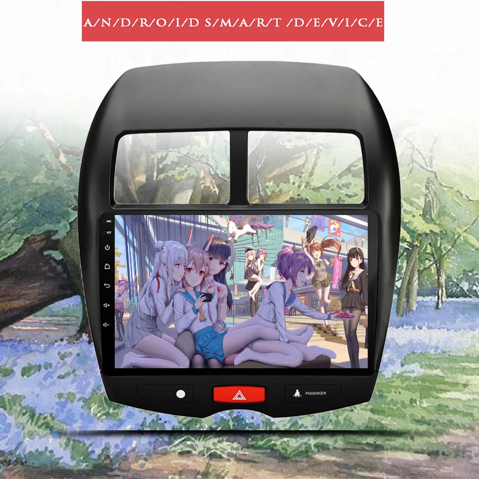 10 ''сенсорный экран в приборной панели новинка Android 0 авто радио