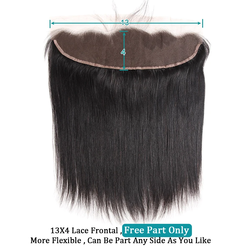 13X4 Free Part Only 5X5 закрытие шнурка Allove человеческие волосы Закрытие 13x4 фронта шнурка бразильские прямые волосы 4x4 закрытие шнурка с волосами младенца не-Remy - Цвет: 13X4 Free Part Only