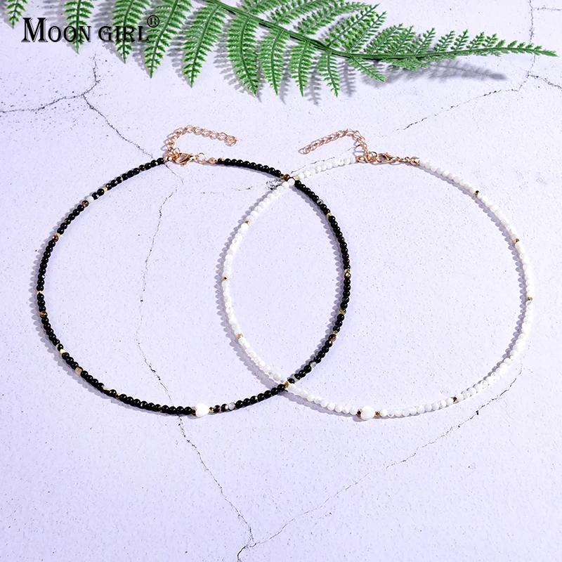 Бусины из натуральных раковин с подвеской в форме сердца для женщин новый дизайн