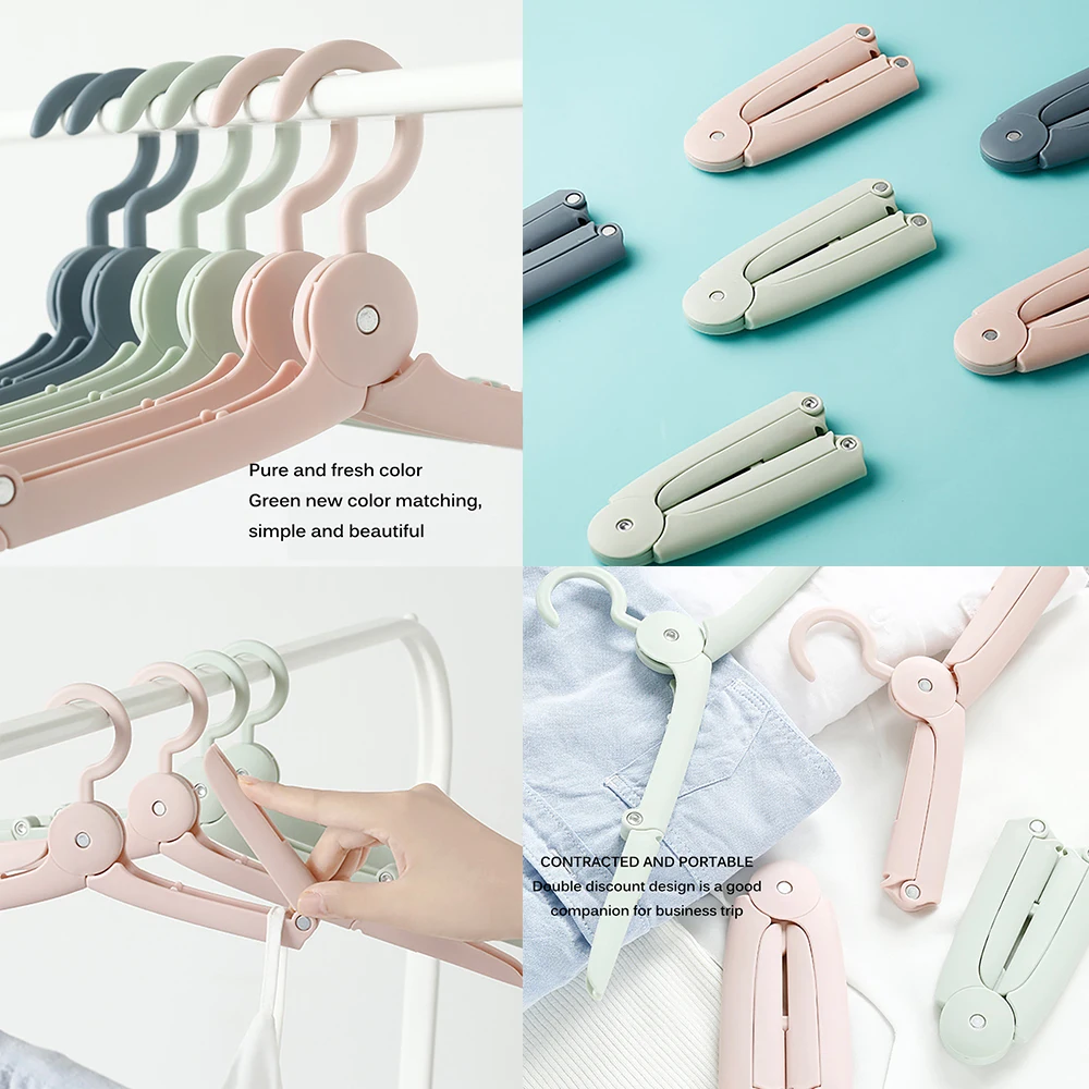 Многофункциональная телескопическая складная вешалка Волшебная для