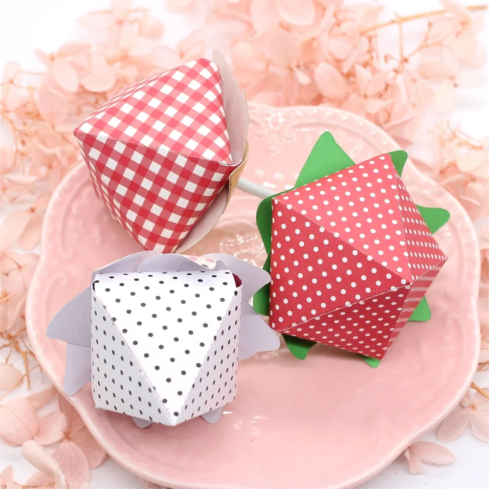 

YPP CRAFT Strawberry Lollipop Holder Metal Cutting Dies for Scrapbooking/photo album Decorative Embossing Paper Card