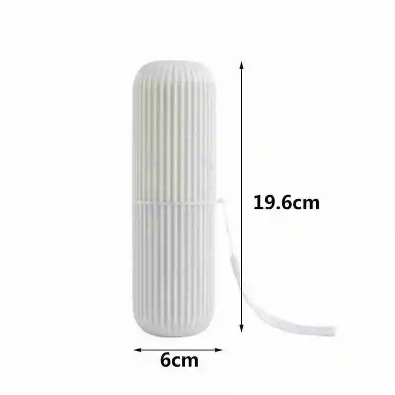 

Portable Toothbrush Toothpaste Holder Storage Case Box Organizer Household Storage Cup For Outdoor Travel Bathroom Accessories
