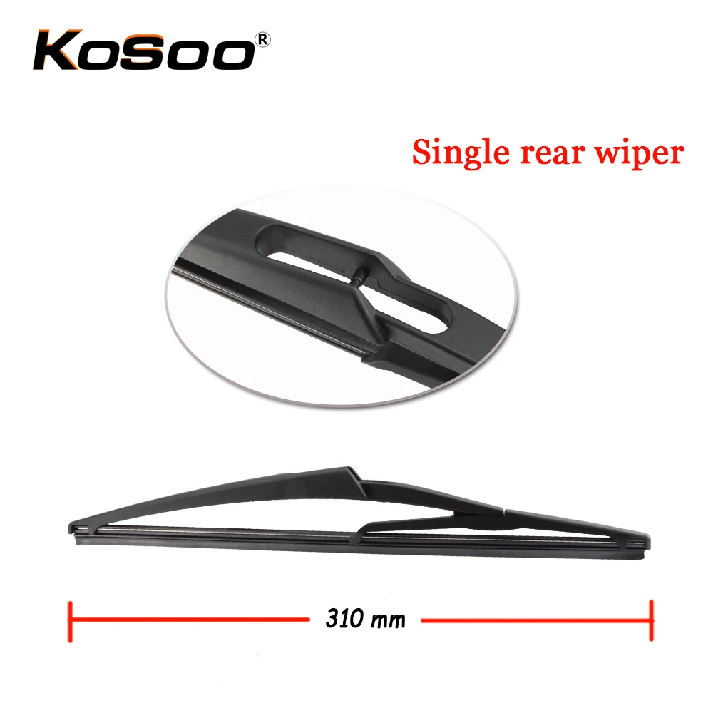 KOSOO Авто Задняя щетка автомобильного стеклоочистителя для Пежо 308310 мм 2007 года