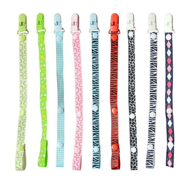 

1PC Anti-drop Rope Baby Pacifier Clip Pacifier Chain Dummy Clip Nipple Holder For Nipples Children Pacifier Clips Teether